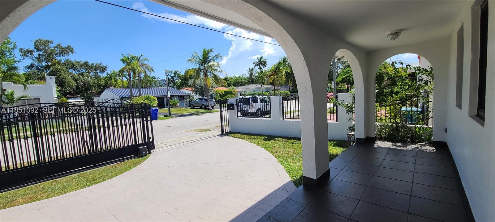 1721 Southwest 24th Terrace Miami, FL 33145 - Photo 14 of 80 a view of a porch with garden