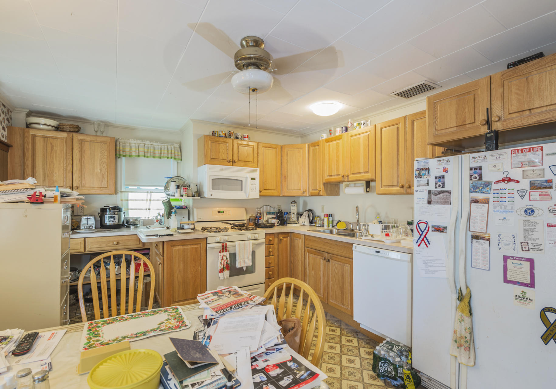 47 Gault Road West Wareham, MA 02576 - Photo 11 of 25 a kitchen with granite countertop a sink appliances cabinets and a counter top space