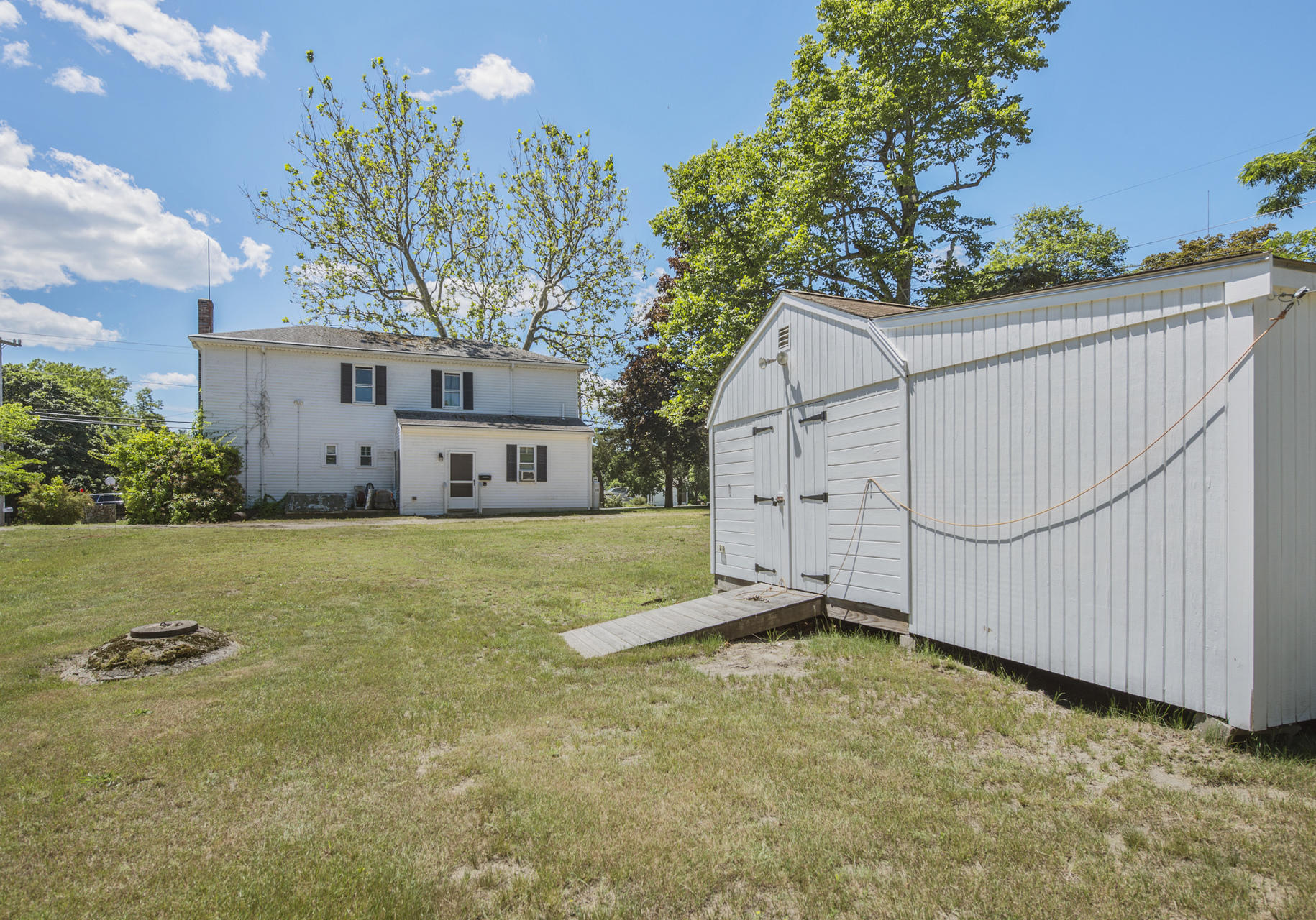 47 Gault Road West Wareham, MA 02576 - Photo 25 of 25 a house view with a backyard space