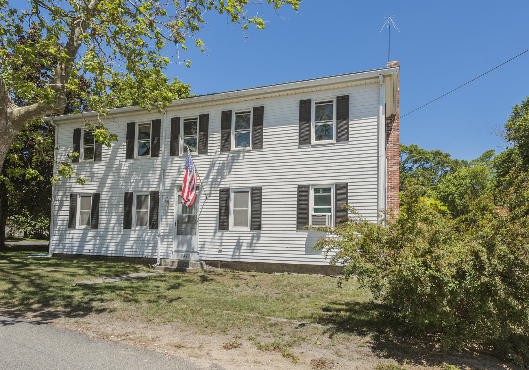47 Gault Road West Wareham, MA 02576 - Photo 6 of 25 a front view of a house with a yard