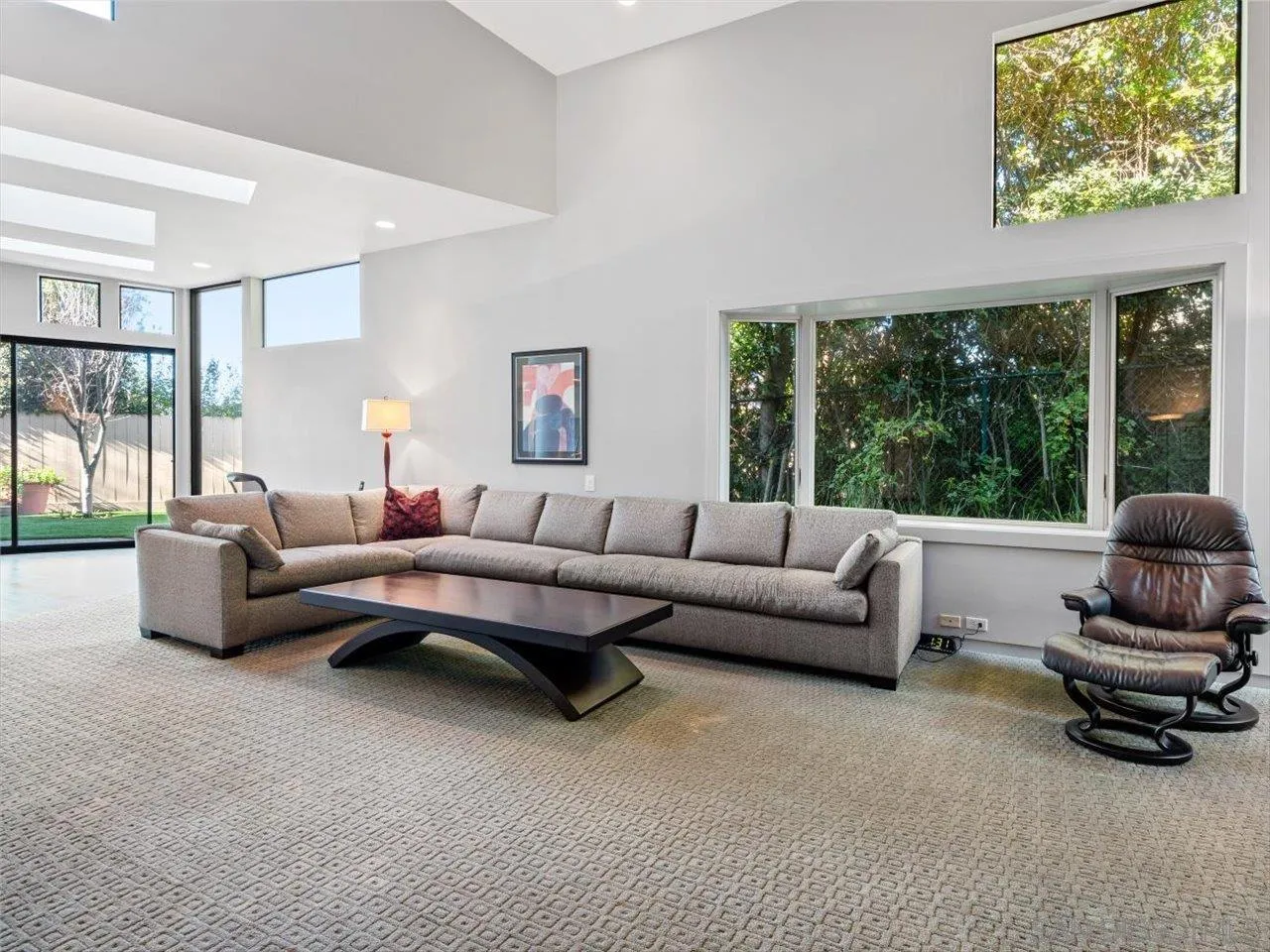 2640 Inyaha Lane La Jolla, CA 92037 - Photo 13 of 25 a living room with furniture and a large window