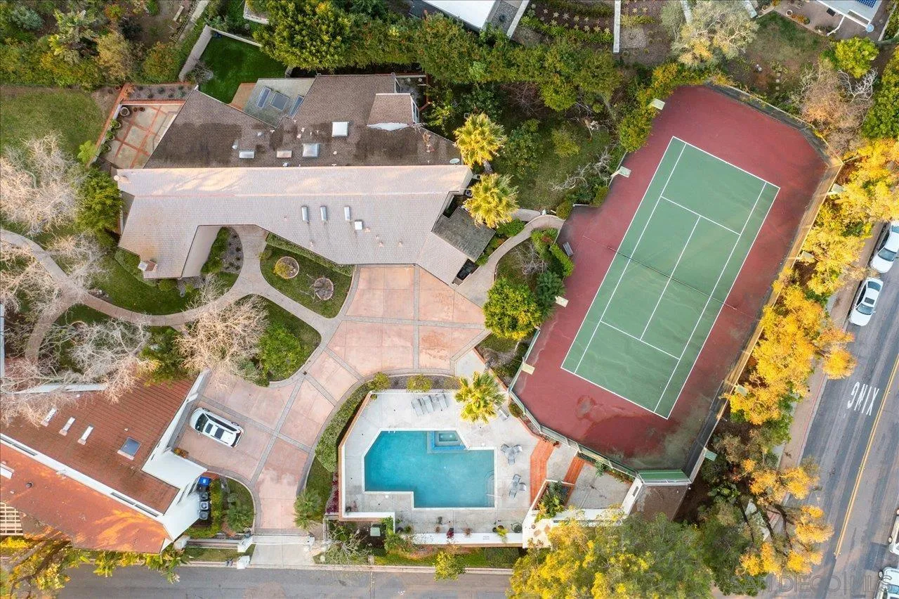 2640 Inyaha Lane La Jolla, CA 92037 - Photo 22 of 25 an aerial view of residential houses with outdoor space