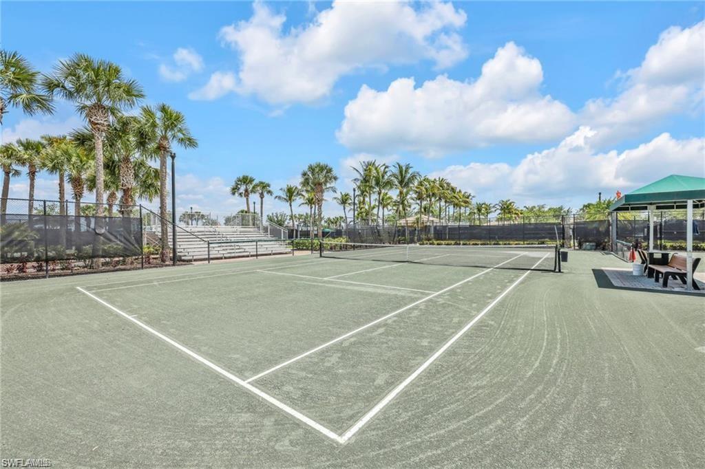 8108 Josefa Way Naples, FL 34114 - Photo 38 of 49 View of clay tennis court