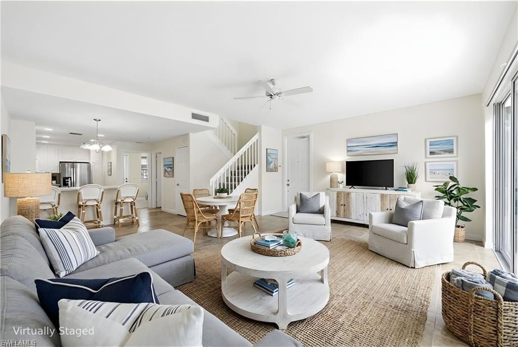 8108 Josefa Way Naples, FL 34114 - Photo 4 of 49 Virtually Staged Living/Dining/Great Room