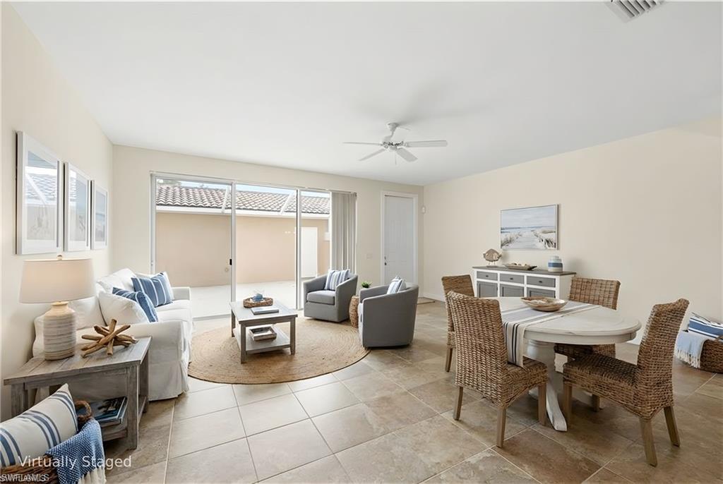 8108 Josefa Way Naples, FL 34114 - Photo 5 of 49 Virtually Staged Living/Dining Room