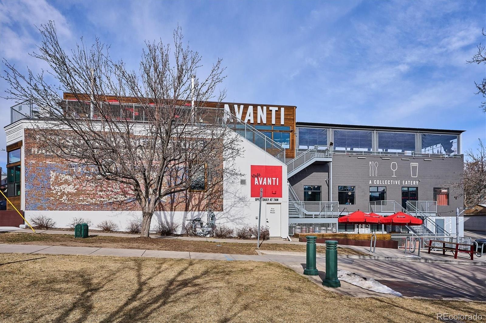 1521 Central Street, Unit 1D Denver, CO 80211 - Photo 26 of 27 an outdoor space with lots of furniture and buildings