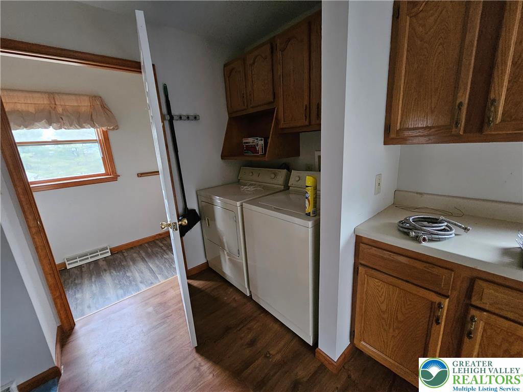 5817 Werleys Corner Road, Unit B New Tripoli, PA 18066 - Photo 9 of 16 a view of kitchen and utility room