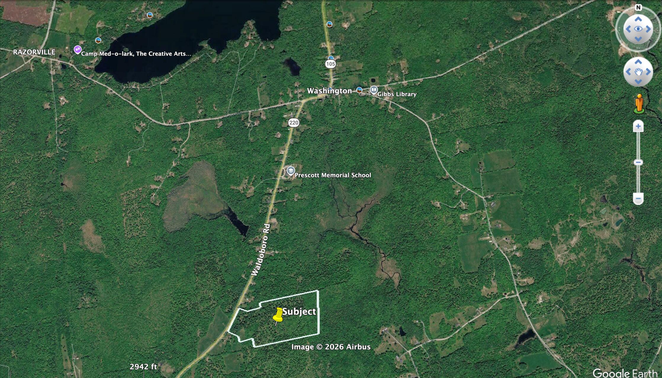 Lot 1 Waldoboro Road Washington, ME 04574 - Photo 31 of 32 aerial 2