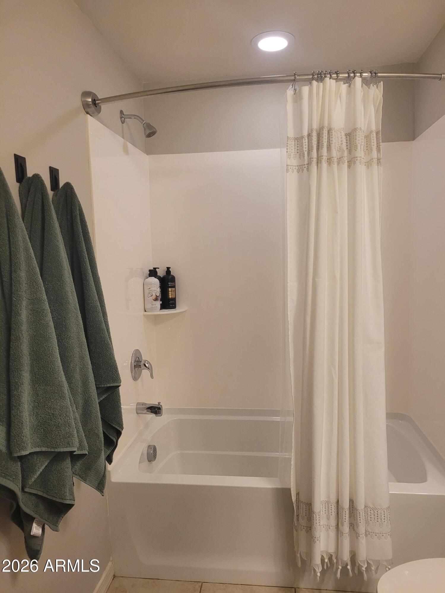 22849 East Marsh Road Queen Creek, AZ 85142 - Photo 23 of 38 a bathroom with a shower and a tub