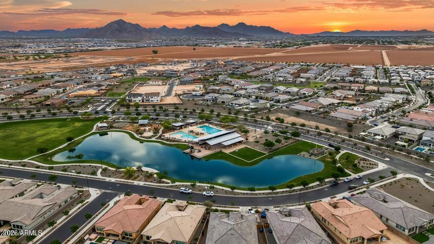 22849 East Marsh Road Queen Creek, AZ 85142 - Photo 38 of 38 an aerial view of residential houses with outdoor space and river