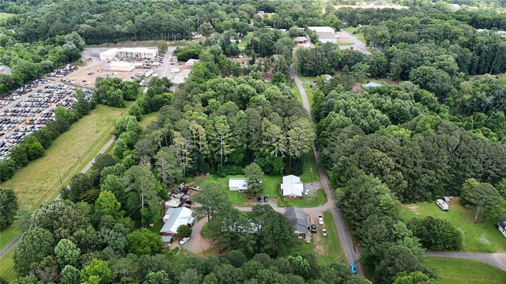 120 Foothill Drive Dalton, GA 30720 - Photo 18 of 55 an aerial view of residential houses with outdoor space and trees
