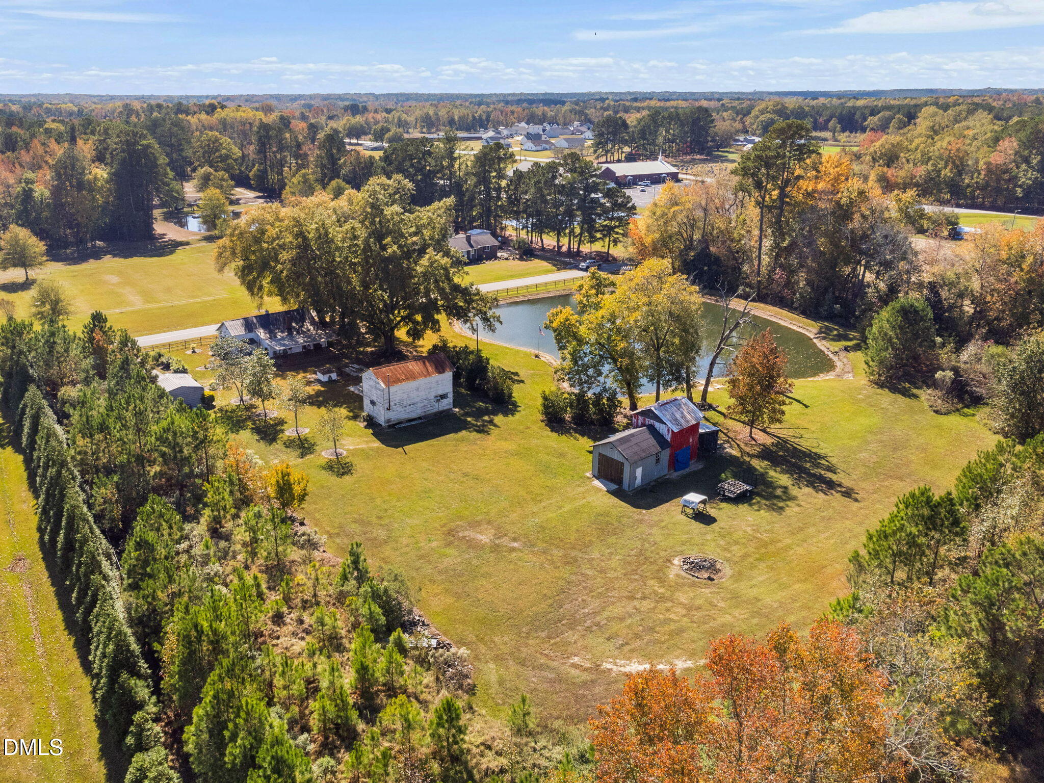 125 Branch Chapel Church Road Selma, NC 27576 - Photo 38 of 39 a view of a swimming pool and an outdoor seating