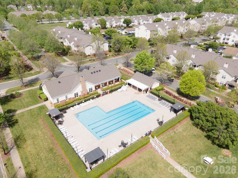 16515 Amberside Road East Cornelius, NC 28031 - Photo 10 of 35 an aerial view of residential houses with outdoor space