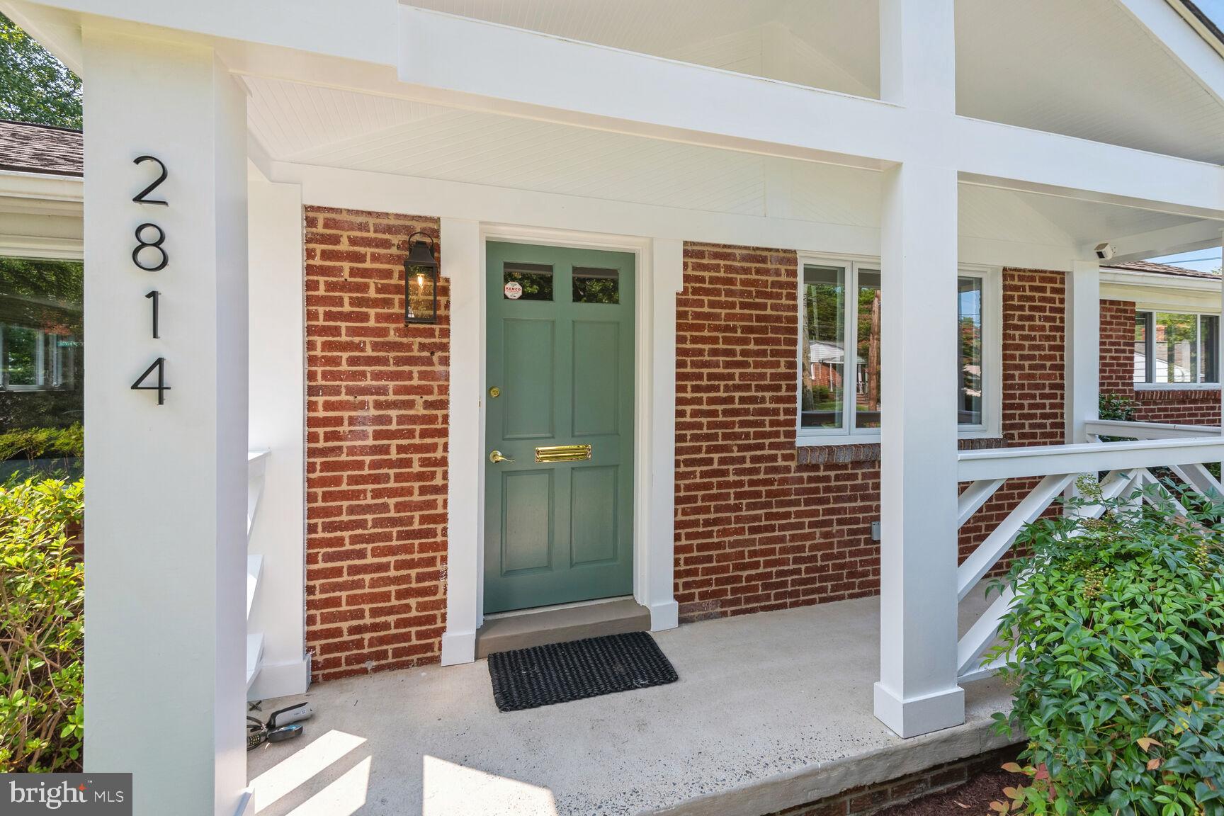 2814 Spencer Road Chevy Chase, MD 20815 - Photo 3 of 35 Welcoming covered front porch