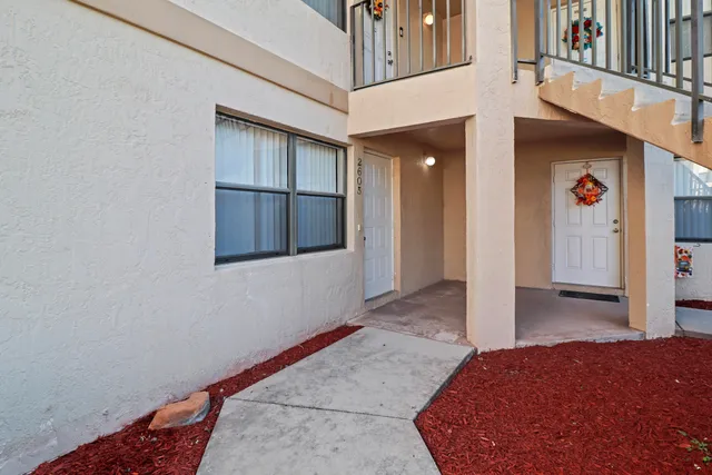 a view of a street sign