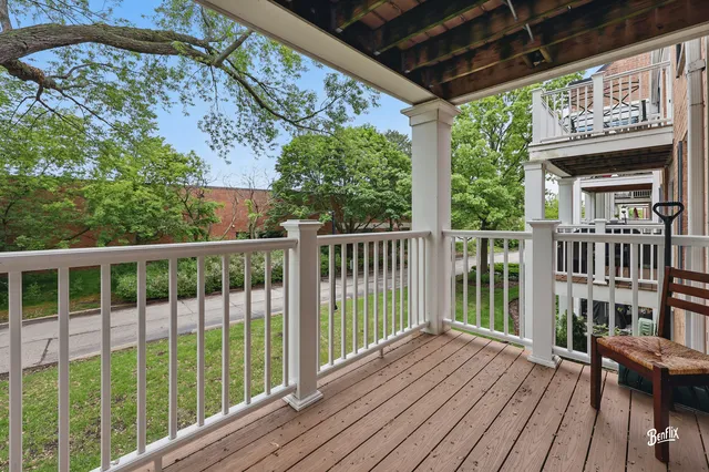 front view of building with a yard