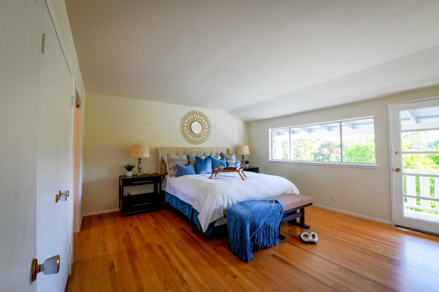 1130 Bruckner Circle Mountain View, CA 94040 - Photo 20 of 41 a bed room with a bed and a window