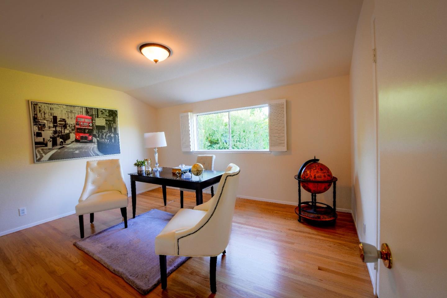 1130 Bruckner Circle Mountain View, CA 94040 - Photo 33 of 41 a view of a workspace with furniture and a window