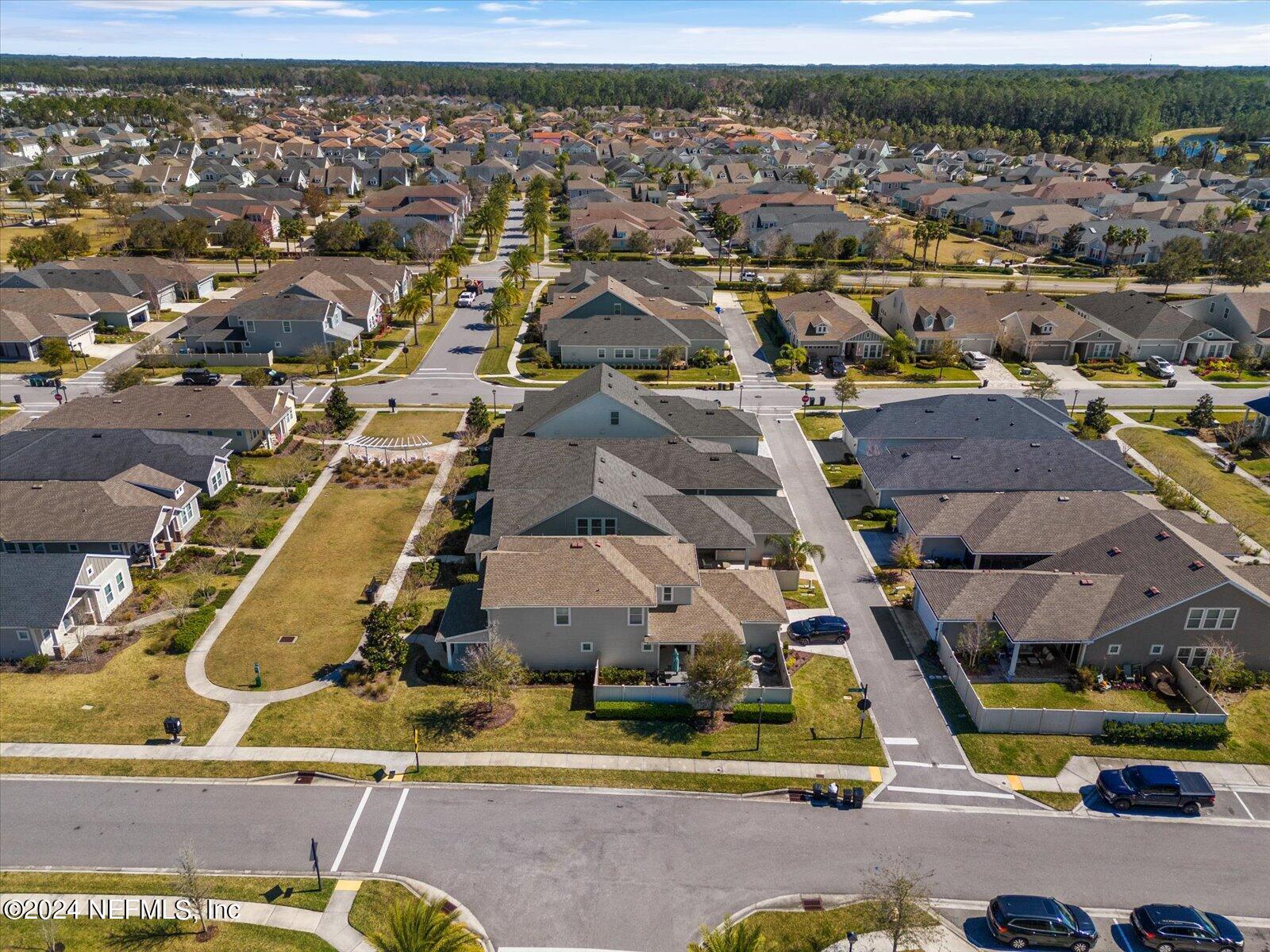 36 Foster Lane Ponte Vedra, FL 32081 - Photo 33 of 59 an aerial view of residential houses with outdoor space