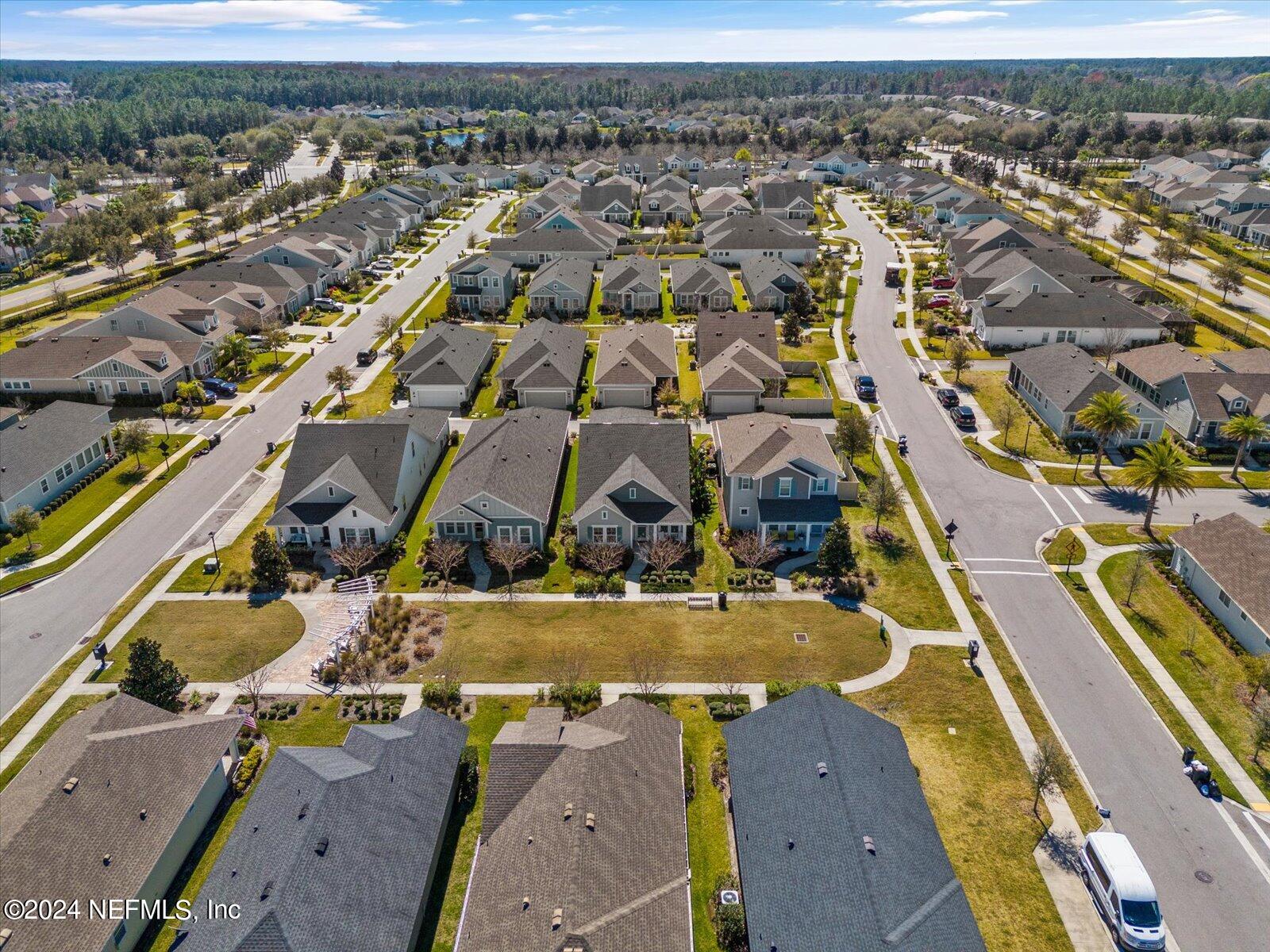 36 Foster Lane Ponte Vedra, FL 32081 - Photo 34 of 59 an aerial view of a residential houses with outdoor space