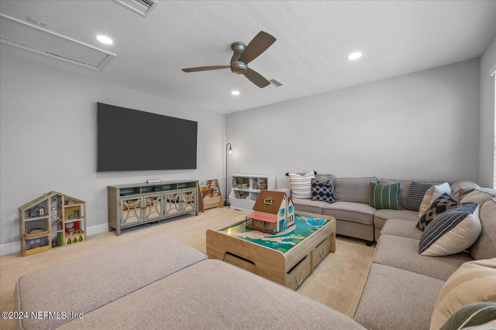 36 Foster Lane Ponte Vedra, FL 32081 - Photo 51 of 59 a living room with furniture and a flat screen tv