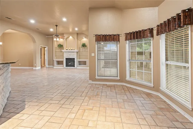 a view of a building stairs