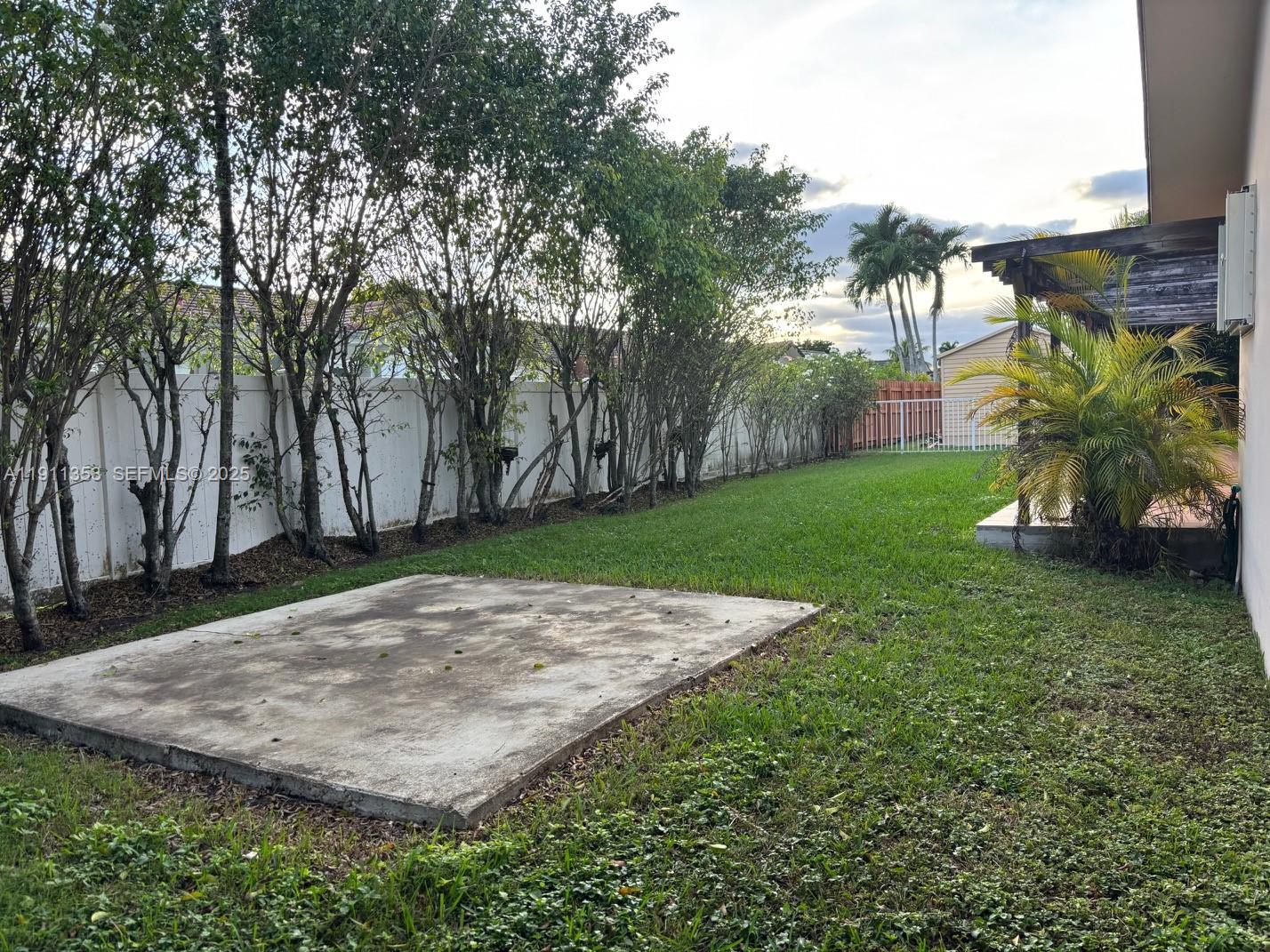9730 Southwest 5th Street Miami, FL 33174 - Photo 13 of 37 a view of a backyard