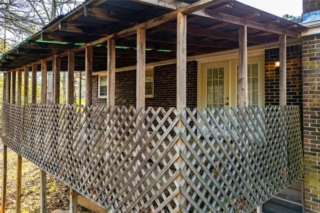 a view of outdoor space and yard
