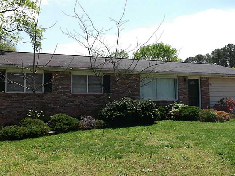 735 Shiloh Road Northwest Kennesaw, GA 30144 - Photo 1 of 1 Exterior Front. Sweet Brick Ranch on a Huge Fenced Lot!