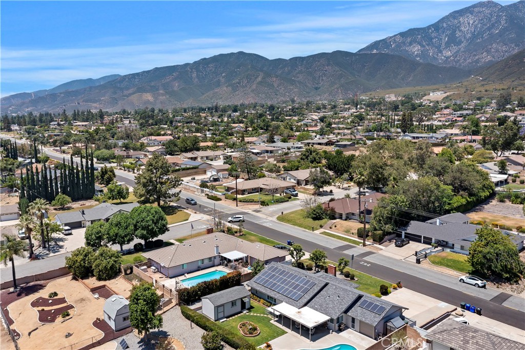 8527 Hillside Road Rancho Cucamonga, CA 91701 - Photo 47 of 50 a view of a city with mountains in the background