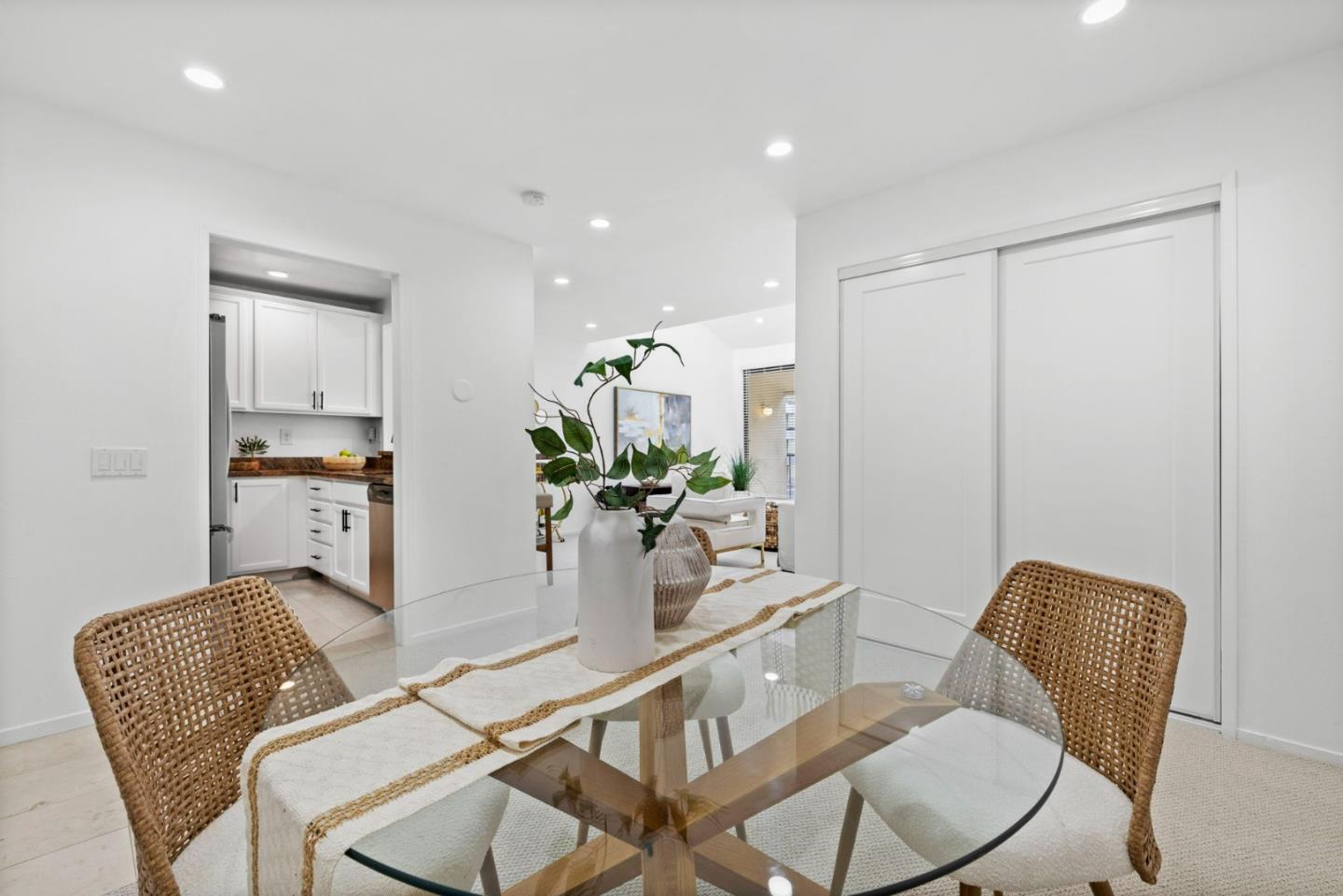 380 Vallejo Drive, Unit 321 Millbrae, CA 94030 - Photo 13 of 38 a dining room with furniture and wooden floor