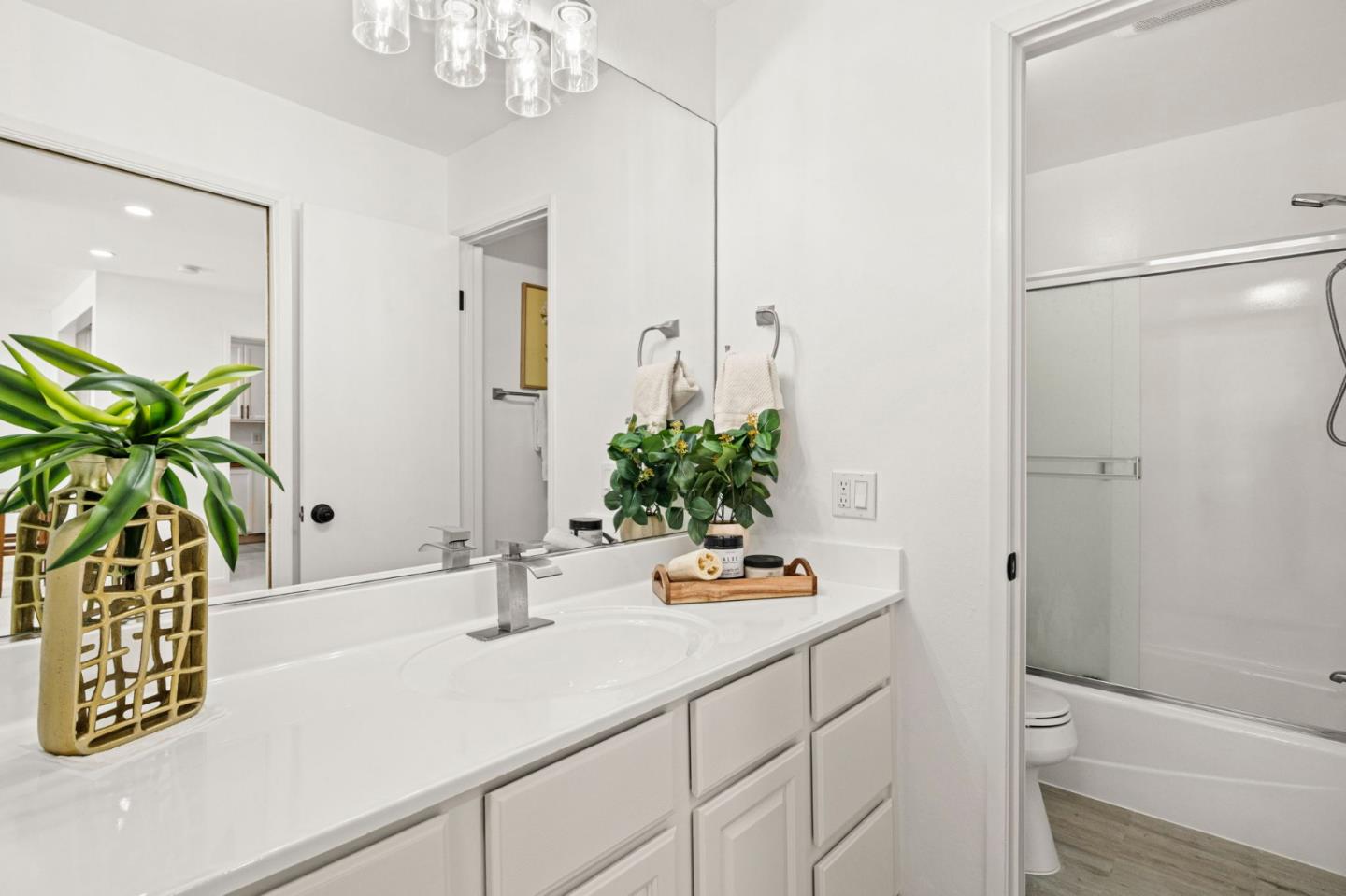 380 Vallejo Drive, Unit 321 Millbrae, CA 94030 - Photo 20 of 38 a bathroom with a sink a toilet and shower