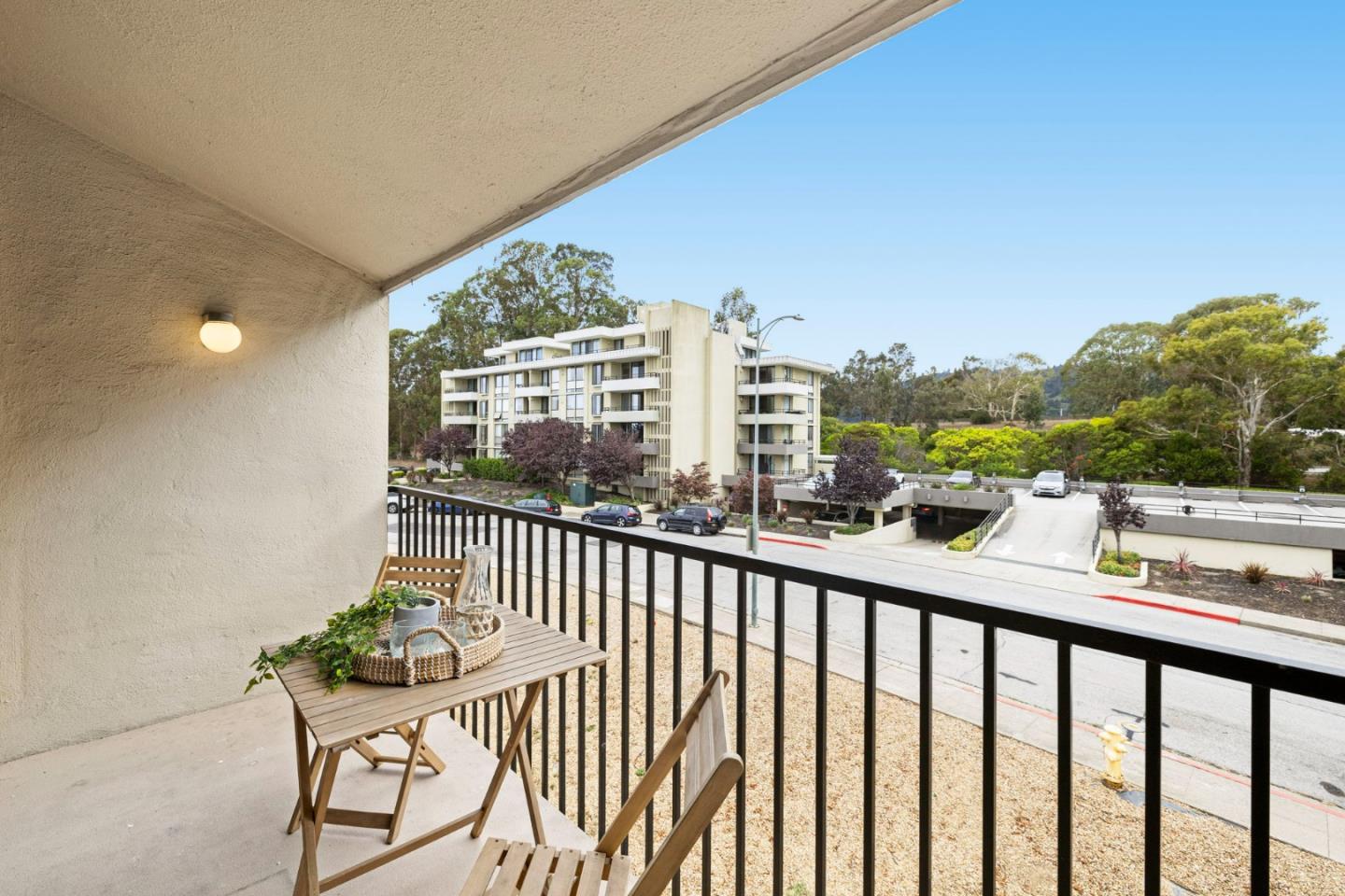 380 Vallejo Drive, Unit 321 Millbrae, CA 94030 - Photo 25 of 38 a view of a balcony with chairs