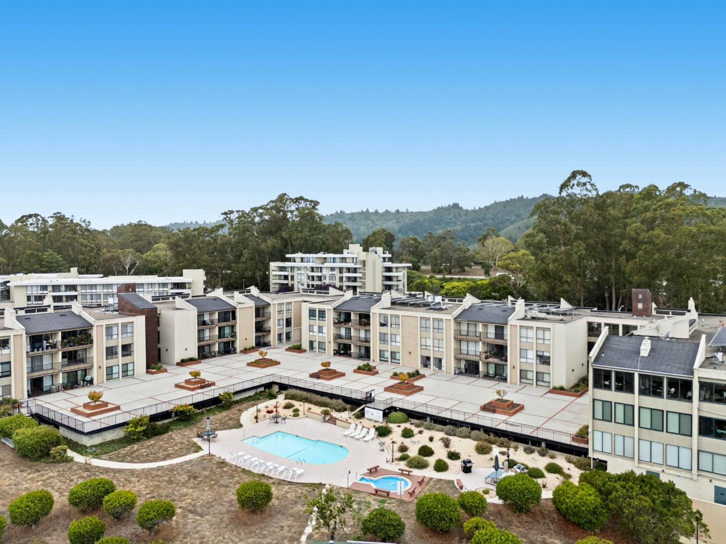 380 Vallejo Drive, Unit 321 Millbrae, CA 94030 - Photo 35 of 38 a view of a city with patio