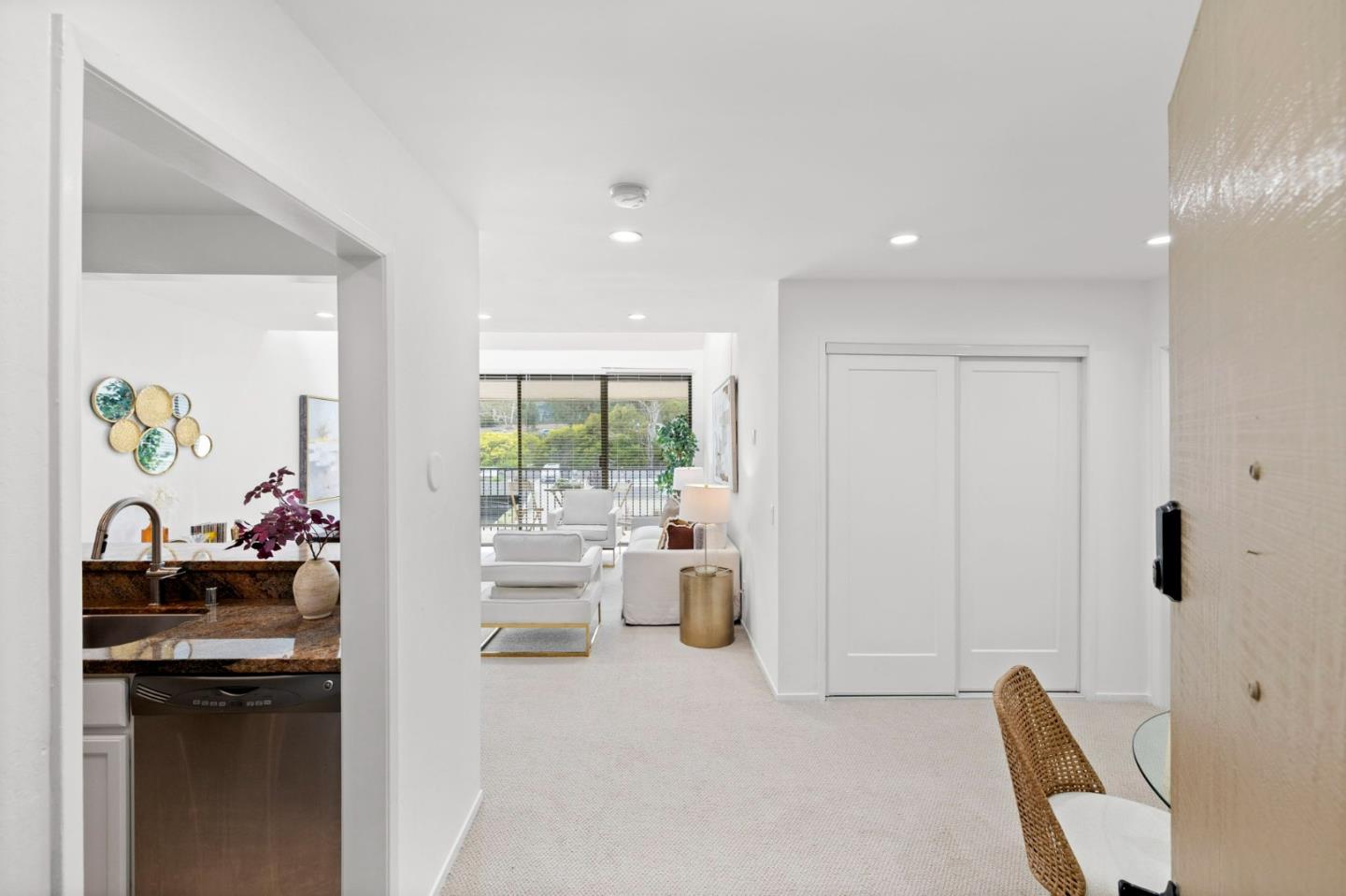 380 Vallejo Drive, Unit 321 Millbrae, CA 94030 - Photo 5 of 38 a living room with furniture and a window