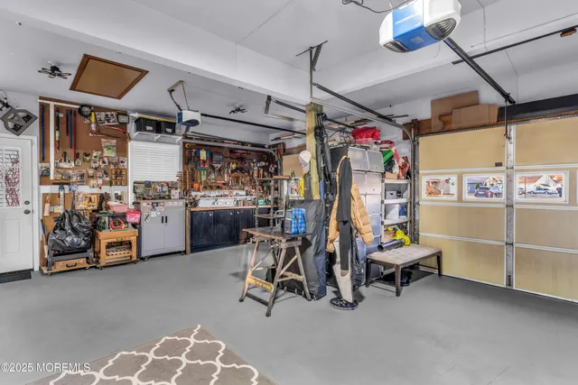 a view of a storage in a room