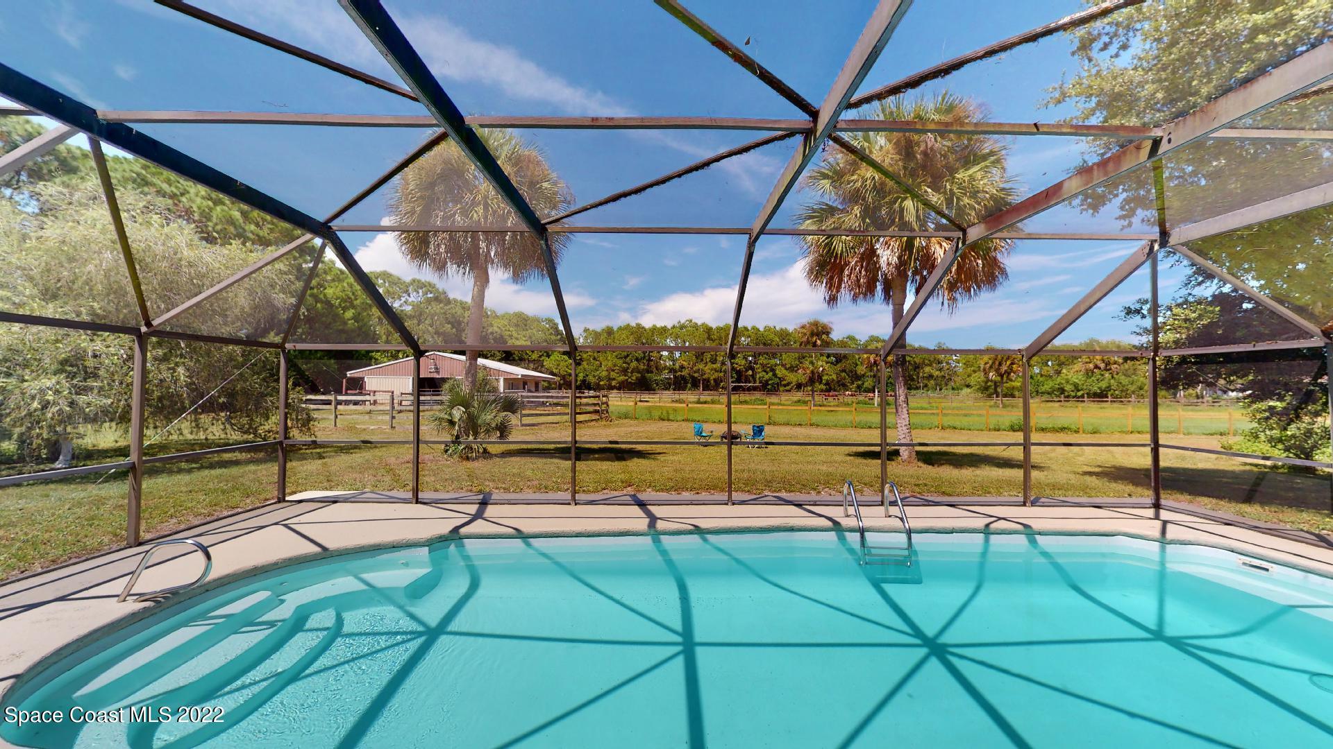 2005 Cox Road Cocoa, FL 32926 - Photo 29 of 35 2005-Cox-Rd-view from pool