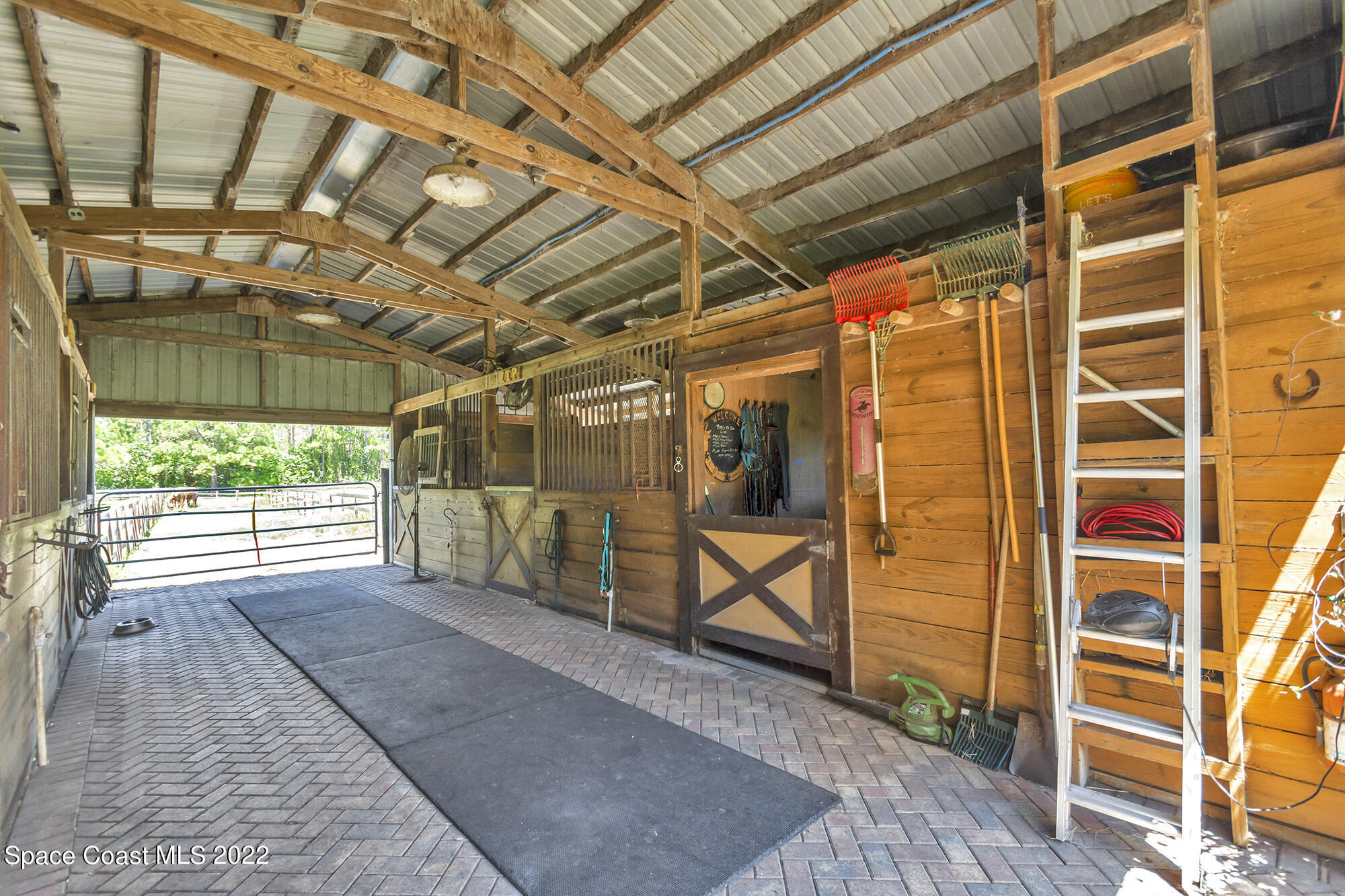 2005 Cox Road Cocoa, FL 32926 - Photo 32 of 35 interior of barn