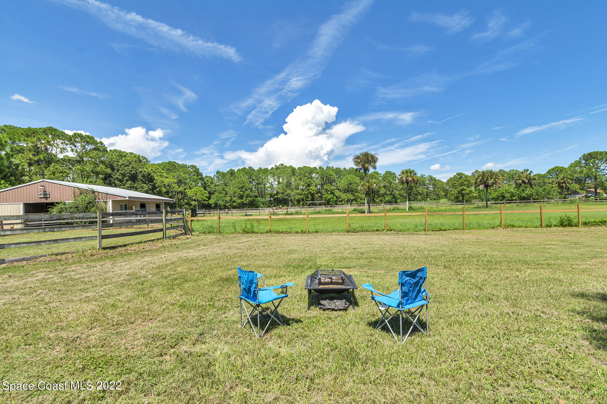2005 Cox Road Cocoa, FL 32926 - Photo 5 of 35 back year w:fire pit