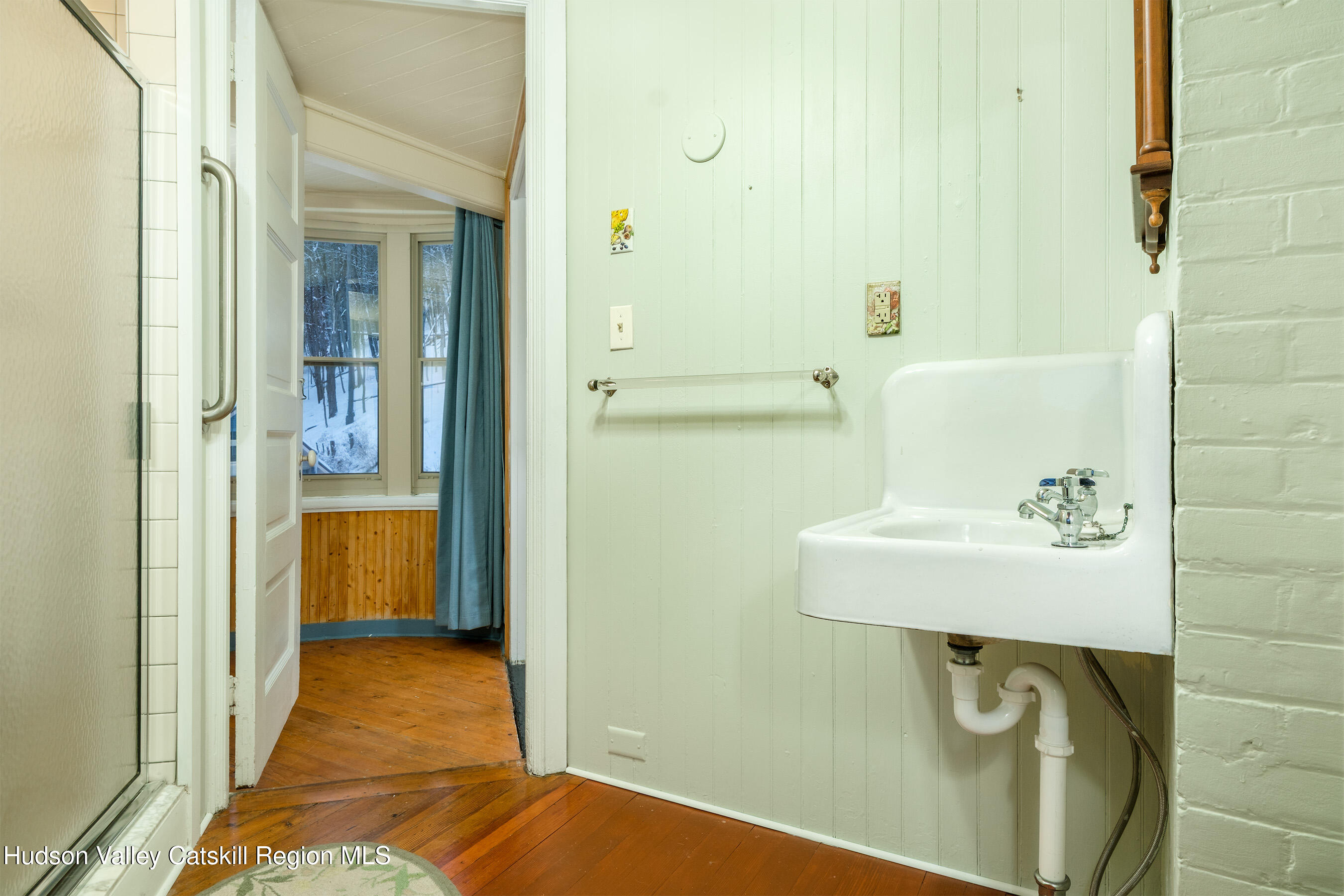 6 Westridge Road Cooperstown, NY 13326 - Photo 71 of 119 a bathroom with a sink and a mirror