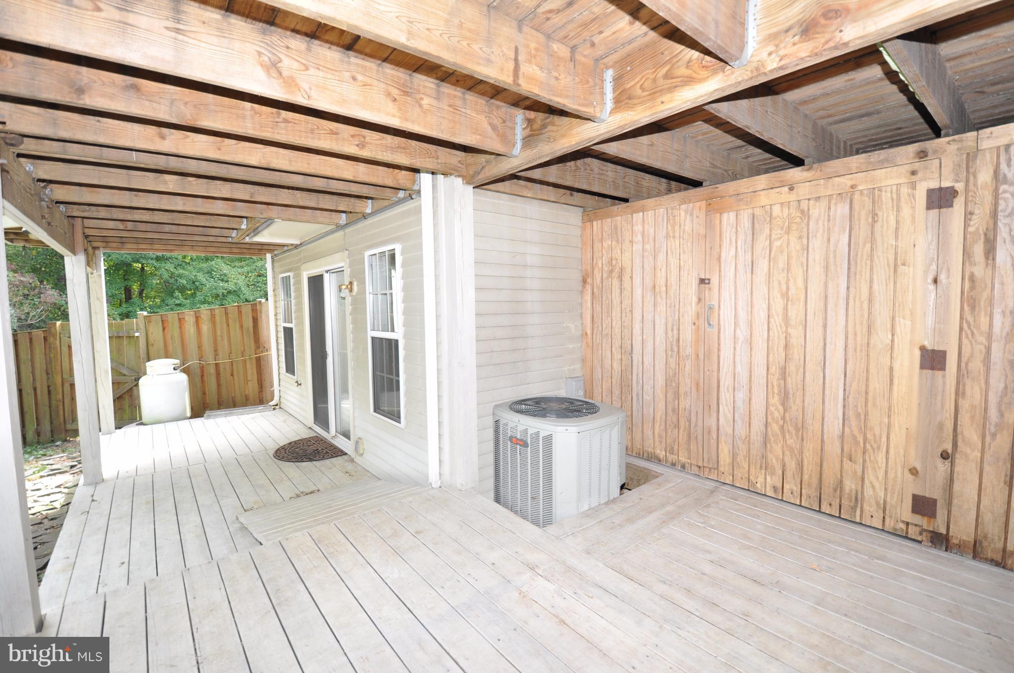7922 Gambrill Court Springfield, VA 22153 - Photo 21 of 23 Lower Deck & Shed