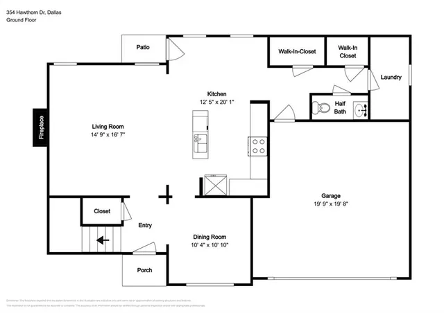 $2,125 | 354 Hawthorn Drive, Dallas, GA 30132