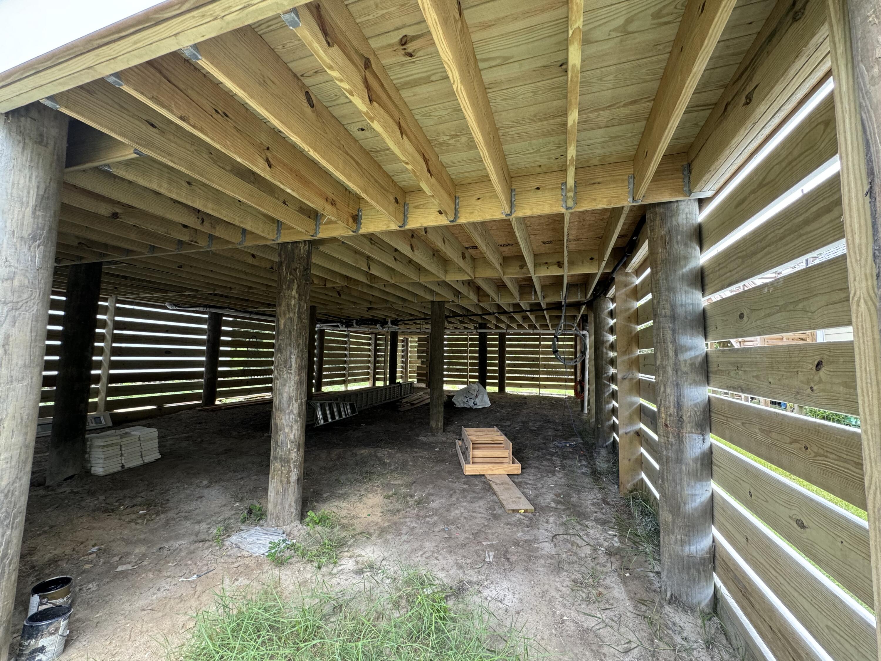 179 6th Street Santa Rosa Beach, FL 32459 - Photo 6 of 11 a view of a room with wooden walls