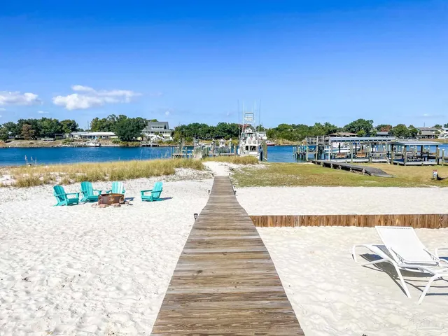 a view of swimming pool and lake view