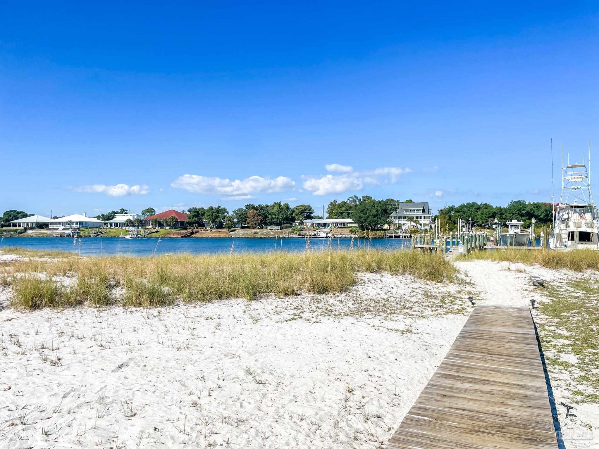 13948 River Road, Unit 3A Pensacola, FL 32507 - Photo 5 of 47 a view of a lake with houses