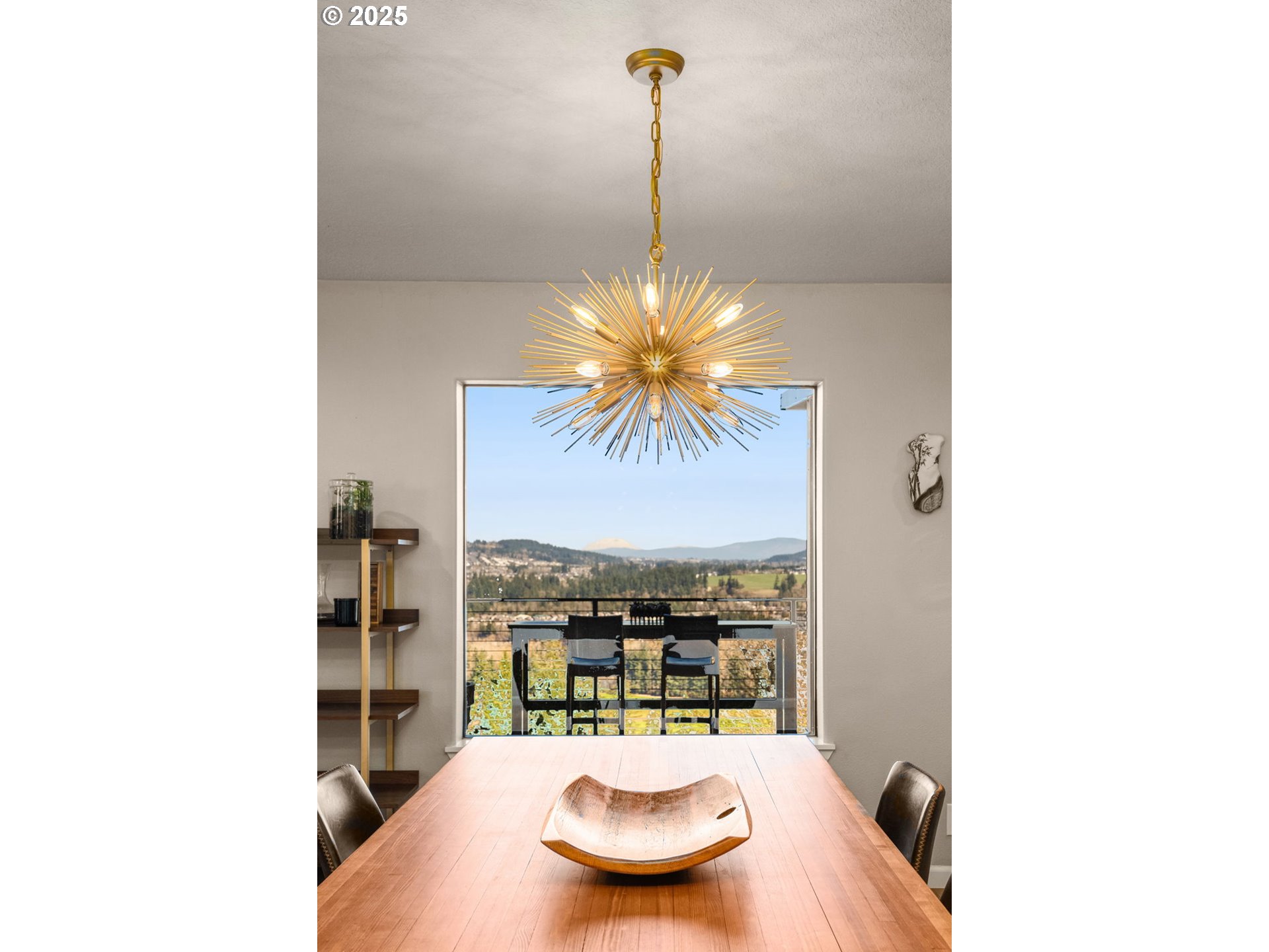 17287 South Overlook Road Oregon City, OR 97045 - Photo 13 of 48 a view of a dining room with furniture and chandelier