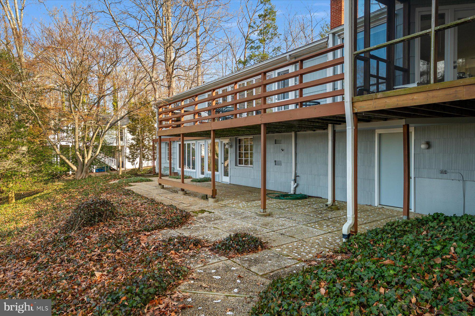 1910 Hidden Point Road Annapolis, MD 21409 - Photo 6 of 18 a view of a house with a window and wooden fence