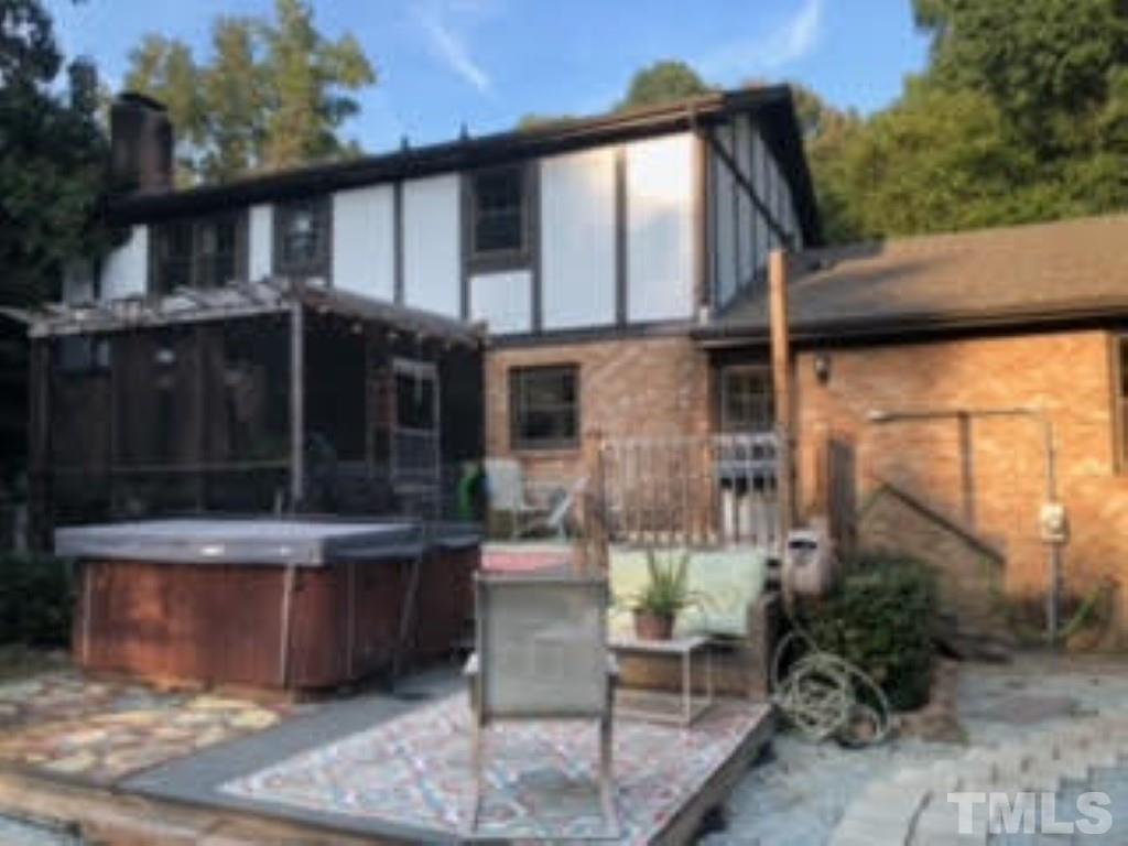 8709 Oneal Road Raleigh, NC 27613 - Photo 15 of 20 a front view of a house with garden
