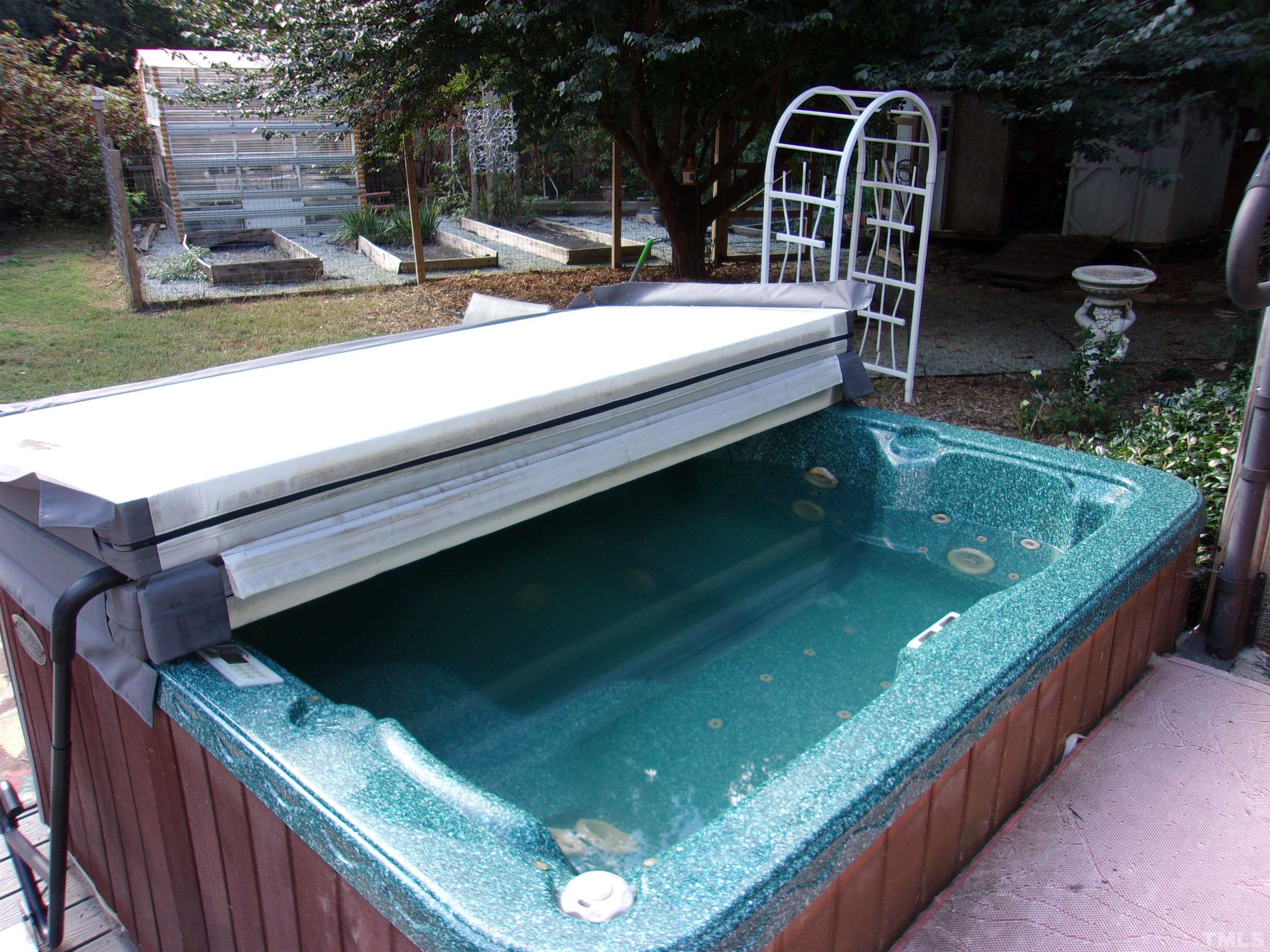 8709 Oneal Road Raleigh, NC 27613 - Photo 17 of 20 a view of swimming pool from a balcony