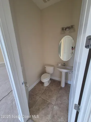 a bathroom with a toilet